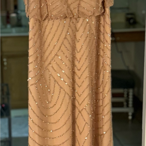 Adrianna Papell formal beaded gown size 4 - Picture 9 of 9